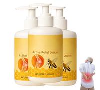 Lozione Calmante, Crema per la Cura delle Articolazioni, Crema da Massaggio per Mani, Piedi e Ginocchia, Allevia il Dolore alle Articolazioni, Facile da Applicare (3Pezzo)