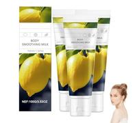 Lozione corpo lenitiva al latte e limone, idratante e nutriente, delicata per pelli sensibili