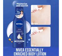 Lozione corpo nutriente e arricchita - Cura della pelle secca con idratazione profonda, lozione corpo arricchita con formula a triplo complesso, ideale per cambi di stagione e ambienti secchi, cura pe