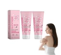 Lozione corpo tonificante al glutatione e niacinamide - Lozione idratante quotidiana leggera arricchita con glutatione 50x, idratante profumato per una pelle morbida e non grassa, 100 g (2 pezzi)