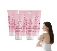 Lozione corpo tonificante al glutatione e niacinamide - Lozione idratante quotidiana leggera arricchita con glutatione 50x, idratante profumato per una pelle morbida e non grassa, 100 g (5 pezzi)
