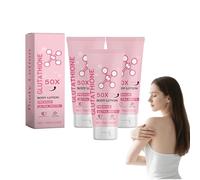 Lozione corpo tonificante al glutatione e niacinamide - Lozione idratante quotidiana leggera arricchita con glutatione 50x, idratante profumato per una pelle morbida e non grassa, 100 g (3 pezzi)