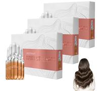 Lozione intensiva stimolante per capelli, Trattamento proteico per capelli con rivestimento al collagene, Lozione per capelli danneggiati e secchi, Forza istantanea per capelli per capelli (3Pezzo)