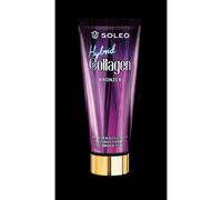 Lozione per solarium con autoabbronzante al collagene, tirosina e olio di macadamia Soleo Hybrid Collagen Bronzer 200 ml