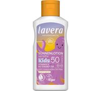 Lozione solare Lavera per bambini sensibili SPF 50