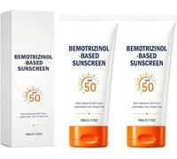 Lozione viso e corpo con protezione solare SPF 50, idratante viso con SPF, resistente all'acqua e al sudore, protezione UV, finish leggero e invisibile