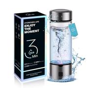 Lozltx Innovativa bottiglia di idrogeno 【2025 Innovazione Sistema di separazione H₂/O₂ certificato IHSA】 Bottiglia d'acqua idrogeno 【Contenuto di idrogeno 3000PPB 】 Bottiglia d'acqua idrogeno