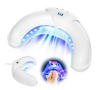 LOZLTX Innovativo dispositivo laser Nail plz 【con indicatore di tempo - 30s/60s/99s】【Industria n. 1 laser】 Luce a infrarossi 365 nm 405 nm blu sicuro e affidabile design ergonomico