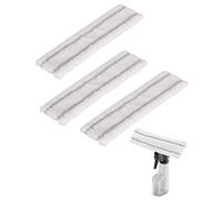 LOZTBUE 3 pezzi Pastiglie per Pulizia per Vetri in Microfibra, Microfibra per pulizia delle finestre, per Pulizia Karcher WV1 WV50