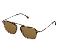 Lozza Padova 3 Sl4246 Occhiali Da Sole Unisex Avana Geometrico Marrone 52mm