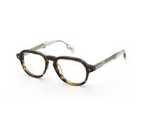Lozza Uomo Lozza VL4410M RAPSODIA 1 ARTE 0836 Montature da vista Acetato Marrone Pilot