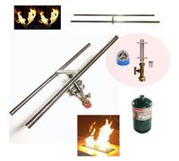 LP 0.5kg Serbatoio Dk Gas Fuoco Tavolo/Ciotola Kit e Durata Warr 316 in Brucia
