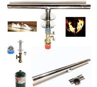 LP 0.5kg Serbatoio Dk Gas Fuoco Tavolo/Ciotola Kit e Durata Warr 316 in Brucia