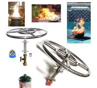 LP 0.5kg Serbatoio Dk Gas Fuoco Tavolo/Ciotola Kit e Durata Warr 316 in Brucia