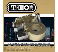 LP 25 Years Technoclub Compilation Vol. 1 2LP Vinile Colorato 33 giri