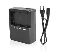 LP-E6 LP-E6N Caricabatterie Compatibile conCanon Compatibile con Canon EOS R, 60D, 70D, 80D, 90D, 5D Mark IV, 7D Mark II, 6D Mark II - Alimentatore Rapido e Sicuro con Cavo di Alimentazione CA