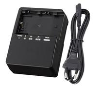LP-E6 LP-E6N LP-E6NH LC-E6E Caricabatterie Compatibile con EOS R,R5, R6,5D Mark IV,5D Mark III,5D Mark II,5DS,5DS,80D,90D,70D,60D,7D Mark II,7D,6D Mark II 6D Fotocamera e 100cm AC Power Cord