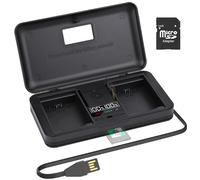 LP-E8 LCD Caricabatterie con porta di tipo C per Canon EOS Rebel T2i, T3i, T4i, T5i, 600D, 650D, EOS 550D,700D, Kiss X4, X5, X6, LC-E8E Fotocamera Digitale Batterie