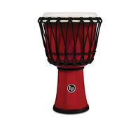 LP Latin Percussion Djembe World 7" Rope Tuned Circle Red LP1607RD