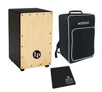 LP Latin Percussion LP1426 - Cajon regolabile + custodia Keepdrum + pad CP-01