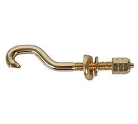 LP Latin Percussion LP902XB - Gancio di serraggio Djembe per Galaxy - LP - Richie Garcia, 5/16" x 104 mm x 46 mm, colore: Oro