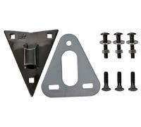 LP Latin Percussion Piastra laterale Conga Galaxy e Palladio Nickel spazzolato, LP974-BN