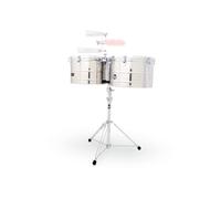 LP Latin Percussion Timbales Prestige Thunder Timbs in acciaio inox 15"/16" LP1516-S