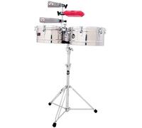 LP Latin Percussion Timbales Tito Puente in acciaio inox 13"/14" LP256-S