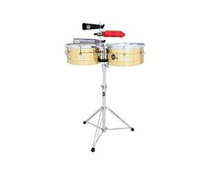 LP Latin Percussion Timbales Tito Puente in ottone massiccio 13"/14" LP256-B