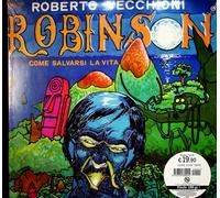 LP - Roberto Vecchioni - Robinson Come Salvarsi La Vita