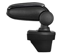 LP Trade Bracciolo centrale 208 II 2008 II | Accessorio per console di stoccaggio e poggiapolsi con vano organizzatore | Pezzo di ricambio interno per auto | Ecopelle nera - Cucitura bianca