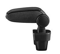 LP Trade - Bracciolo centrale per Fiorino 3 III | Accessorio per console di stoccaggio e bracciolo con vano organizzatore | pezzo di ricambio interno per auto | similpelle nera - cucitura nera