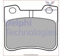 LP1051 Kit pastiglie pattini freno Delphi Anteriore per CITROEN SAXO AX PEUGEOT