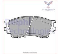 LP1063 Kit pastiglie pattini freno Delphi Anteriore per MAZDA B-SERIE XEDOS