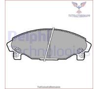 DELPHI LP1064 Kit pastiglie freni