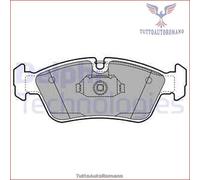 Set di pastiglie freno DELPHI LP1421, fronte