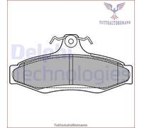 LP1424 Kit pastiglie pattini freno Delphi Posteriore per DAEWOO LEGANZA KORANDO