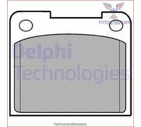 DELPHI LP15 Kit pastiglie freni