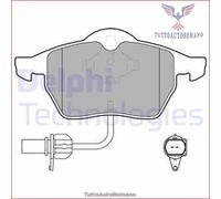 LP1672 Kit pastiglie pattini freno Delphi Anteriore per AUDI A6 A4 SEAT EXEO SK