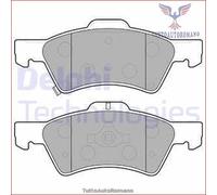 LP1693 Kit pastiglie pattini freno Delphi Anteriore per CHRYSLER VOYAGER IV / I