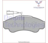 LP1751 Kit pastiglie pattini freno Delphi Anteriore per CITROEN JUMPER I FIAT D
