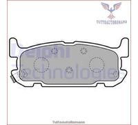 LP1752 Kit pastiglie pattini freno Delphi Posteriore per MAZDA MX-5