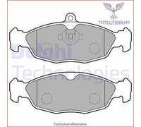 LP1755 Kit pastiglie pattini freno Delphi Posteriore per JAGUAR XK XJ