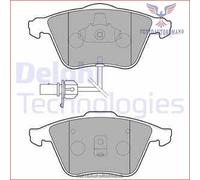 LP1825 Kit pastiglie pattini freno Delphi Anteriore per AUDI ALLROAD A6 A4 SEAT
