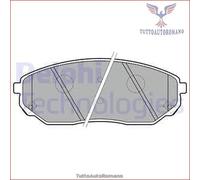 LP1849 Kit pastiglie pattini freno Delphi Anteriore per KIA SORENTO