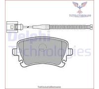 LP1860 Kit pastiglie pattini freno Delphi Posteriore per AUDI A8 A6 A4 VW PHAET