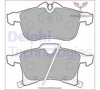 LP1861 Kit pastiglie pattini freno Delphi Anteriore per OPEL ZAFIRA B / MERIVA