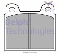 LP20 Kit pastiglie pattini freno Delphi Anteriore per ALFA ROMEO 1750-2000 MONT