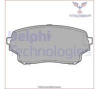 LP2000 Kit pastiglie pattini freno Delphi Anteriore per SUZUKI GRAND