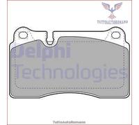 LP2012 Kit pastiglie pattini freno Delphi Anteriore per AUDI TT A3 CUPRA FORMEN